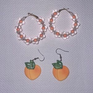 Peach Earrings